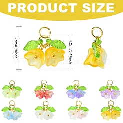 Стеклянные подвески&nbsp;PALLOY-YW00054-01