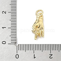 Латунные микро проложить кубического циркония подвески&nbsp;KK-K368-39G