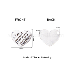 Подвески из тибетского сплава&nbsp;PALLOY-CJ0006-05