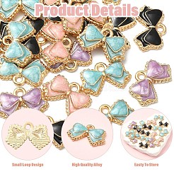 30 шт. Подвески из сплава с эмалью&nbsp;ENAM-YW0006-09