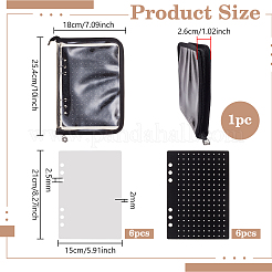 6-листовой нетканый материал и фетр для хранения брошей&nbsp;AJEW-WH0248-930B