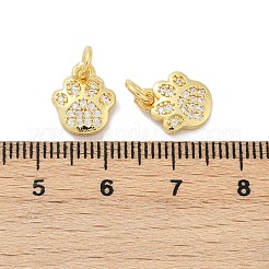 Латунные микро проложить кубического циркония подвески&nbsp;KK-U073-06G