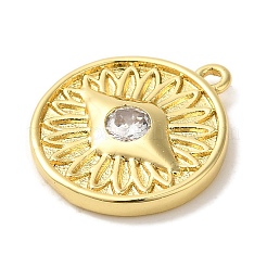 Стойки обшивки латунь микро проложить Циркон подвеску&nbsp;KK-A229-17G