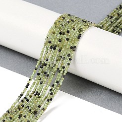 Природный перидот бисер нитей&nbsp;LS-G-G139-A03-01