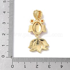 Латунь эмаль подвески&nbsp;KK-Z124-02G-02