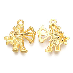 Позолоченный сплав подвеска настройки горный хрусталь&nbsp;PALLOY-WH0067-15G-09