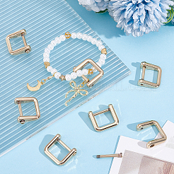 8 шт. застежки для подвески сумки из цинкового сплава&nbsp;FIND-NB0006-45