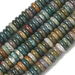 Природного индийского агата бисер нитей&nbsp;G-G329-A05-3x8mm