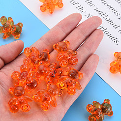 Прозрачные акриловые бусины&nbsp;MACR-S373-71-B01