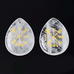 Природного кварца хрустальных подвесок&nbsp;G-T122-72N