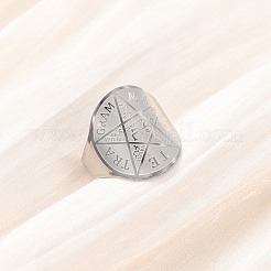 Кольца-манжеты из нержавеющей стали 304&nbsp;RJEW-D337-05P