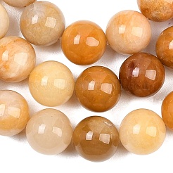 Природный Топаз нефрита бисер нитей&nbsp;G-L648-A10-16mm