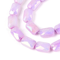 Антикоррозийные гальванические стеклянные бусины&nbsp;GLAA-T025-29C