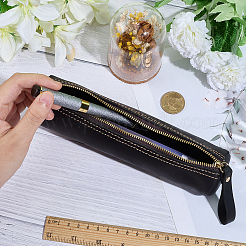 1 шт. пеналы из коровьей кожи&nbsp;AJEW-CL0001-98A