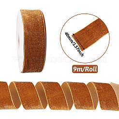 Односторонняя блестящая бархатная лента длиной 9 м.&nbsp;OCOR-TAC0034-05C