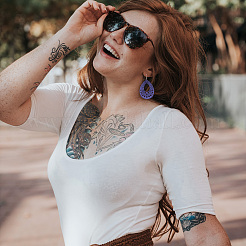 Наборы для изготовления сережек с подвесками своими руками&nbsp;DIY-BY0001-01