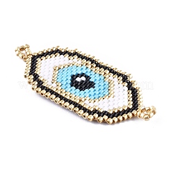 Бисер ручной работы звенья соединители&nbsp;SEED-I012-02B