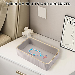 Ящики для хранения из искусственной кожи без крышки&nbsp;AJEW-WH20068-003B