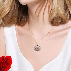 Латунь кабель цепи материалы для ожерлеья&nbsp;MAK-PH0004-14