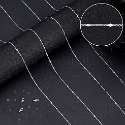 Наборы для изготовления цепочек из латунного ромба&nbsp;DIY-BBC0002-18