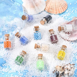 3060шт 20 цвета 12/0 стеклянные бусины&nbsp;SEED-YW0002-03