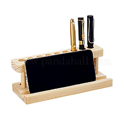 Деревянная стойка для хранения ручек&nbsp;ODIS-WH0038-241B-1