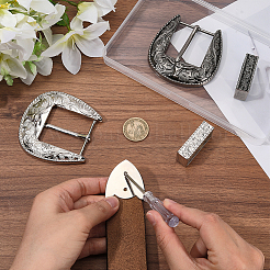 2 комплект из 2-х цветных пряжек из цинкового сплава для ремней&nbsp;FIND-CY0001-30