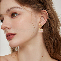 20 шт. 2-х цветная латунная фурнитура для сережек-гвоздиков&nbsp;KK-BBC0022-94