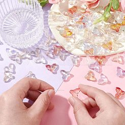 100 шт. Прозрачные стеклянные бусины&nbsp;GLAA-CJ0002-39