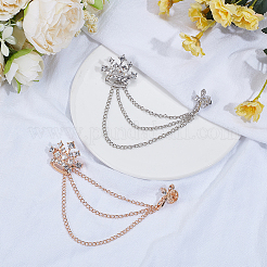 2 шт. 2 цвета мужская брошь из сплава на лацкан&nbsp;JEWB-SP0001-07