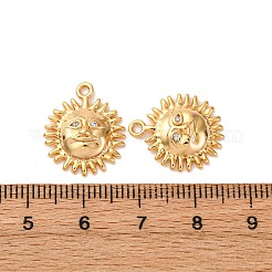 Латунные микро проложить кубического циркония подвески&nbsp;KK-K382-61G