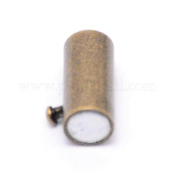 Латунные магнитные застежки&nbsp;STAS-WH0038-07AB