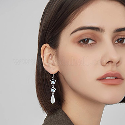 10 пара 925 крючка для сережек из стерлингового серебра&nbsp;STER-BBC0008-93S