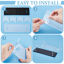 2 шт. двухцветных акриловых подставок для мечей&nbsp;ODIS-GA0001-79