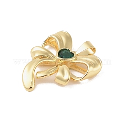 Латунь стекло кулоны&nbsp;KK-E111-43A-G