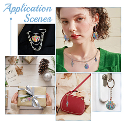 Наборы подвесок из сплава с изображением морских организмов&nbsp;FIND-HY0001-47