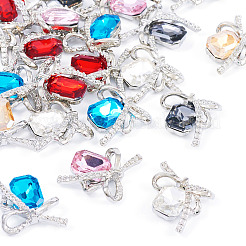 Кабошоны из сплава 24шт 6 цветов&nbsp;MRMJ-TA0001-39