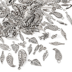 100шт 10 стиля подвески из сплава в тибетском стиле&nbsp;TIBE-TA0001-34