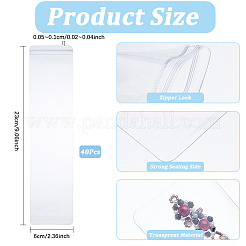 Прозрачные пакеты из пвх с застежкой-молнией&nbsp;ABAG-SP0001-04A