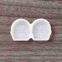 Пасхальная тема ушная шпилька орнамент силиконовые Молды&nbsp;DIY-J009-01A