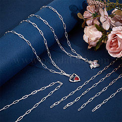 11.25 м латунные цепочки из скрепок&nbsp;CHC-BC0001-27S