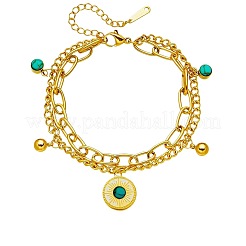 Браслеты из двух слоев&nbsp;FS-WGDB07B-01