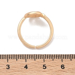 Латунные манжеты с открытыми кольцами&nbsp;RJEW-C157-04MG