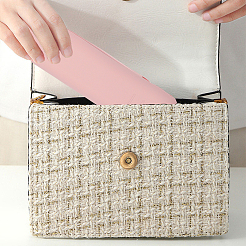 2шт 2-х цветный силиконовый мешочек для хранения косметики SIL-CA0002-88