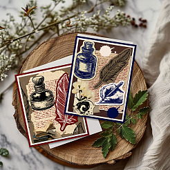 Прозрачные штампы из ПВХ с летней тематикой&nbsp;DIY-WH0631-0390