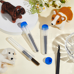 1000 шт. пластиковые усы в виде животных для валяния иглой&nbsp;DIY-NB0014-33