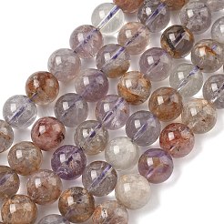 Натуральные фиолетовые фантомные кварцы&nbsp;G-L644-D01-10mm