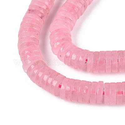 Природного розового кварца нитей бисера&nbsp;G-T142-6mm-14-1