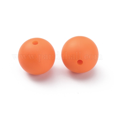 Силиконовые бусины&nbsp;SIL-WH0012-001C-1