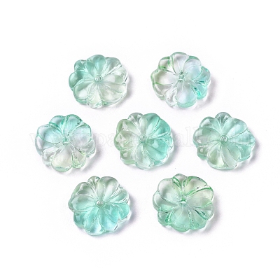 Прозрачные стеклянные бусины GLAA-H016-06F-14-1